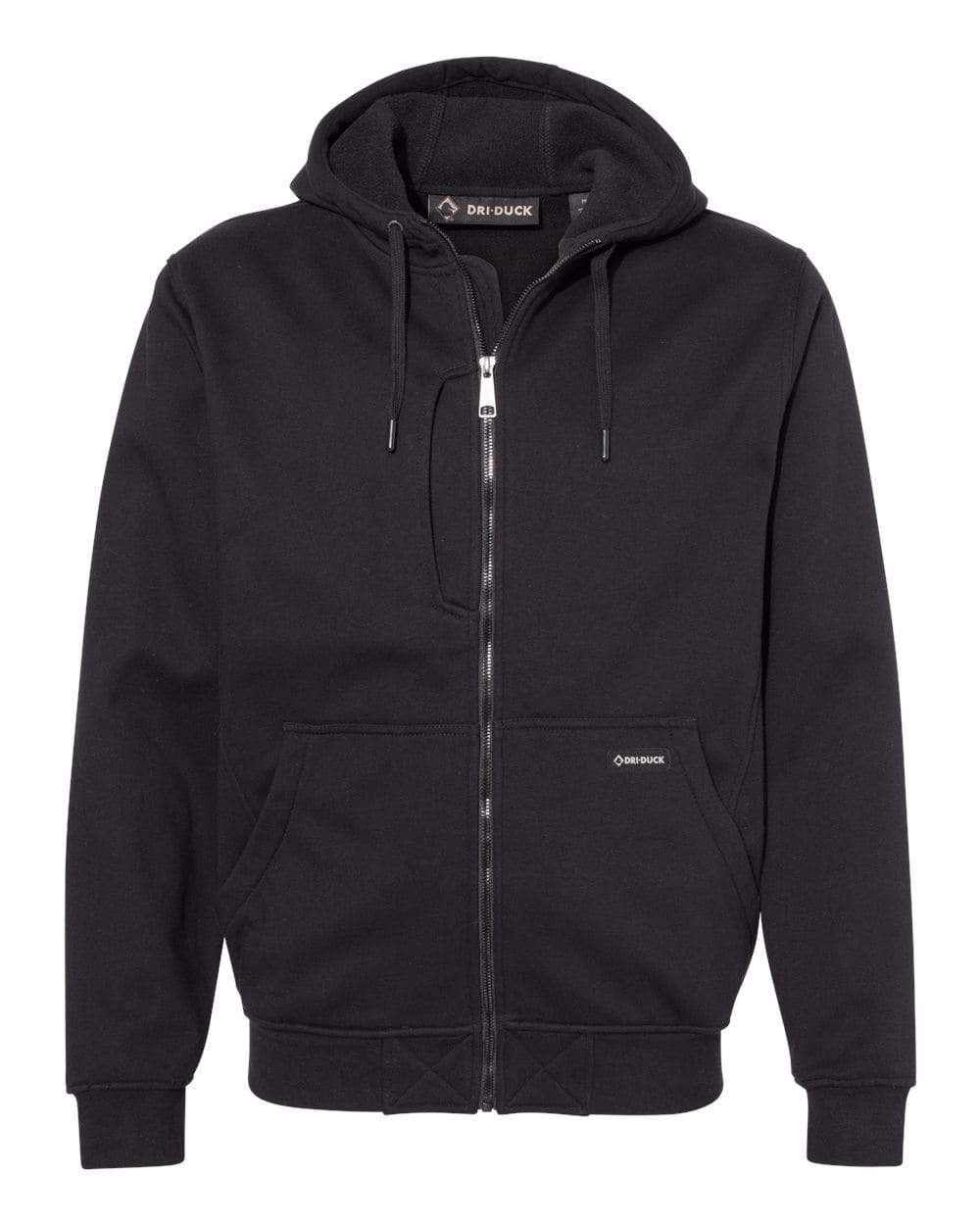 DRI DUCK Fleece S / Black DRI DUCK - Men's Bateman Fleece Hooded Jacket