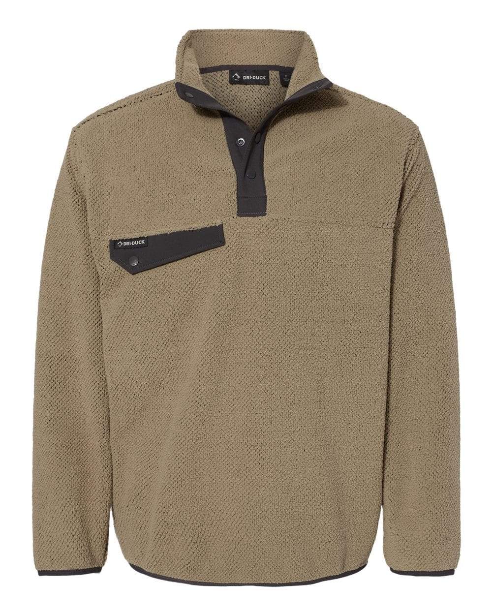 DRI DUCK Fleece S / Moss DRI DUCK - Men's Brooks Sherpa Fleece Pullover