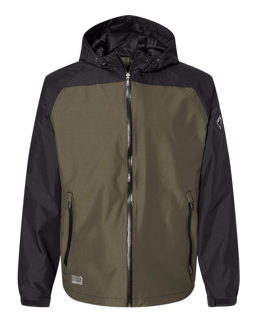 DRI DUCK Outerwear S / Olive/Black DRI DUCK - Torrent Waterproof Hooded Jacket