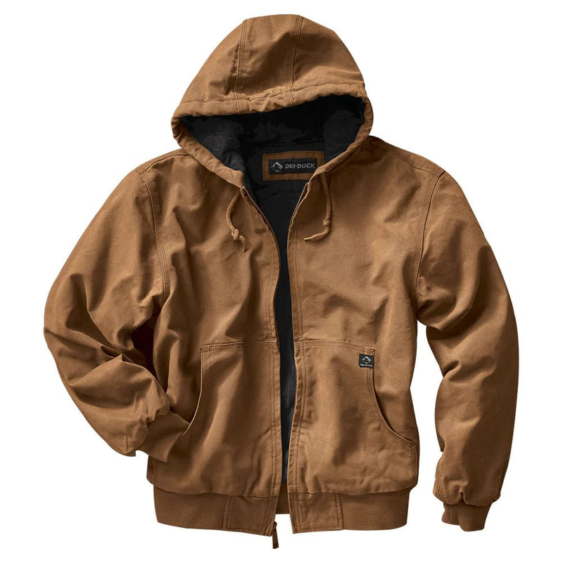 DRI DUCK Men s Cheyenne Boulder Cloth Hooded Jacket Threadfellows