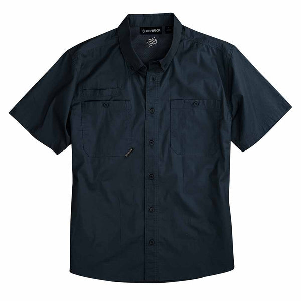 Embroidered Men's Dri Duck Crossroad Woven Shirt — Custom Screen Printing &  Embroidery, Shirt Kong