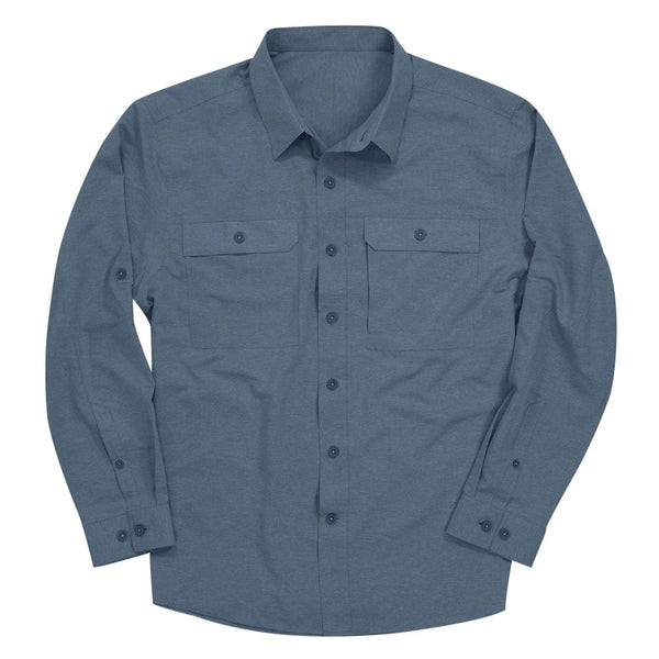 DRI DUCK Woven Shirts S / Slate Blue DRI DUCK - Men's Crossroad Woven Shirt