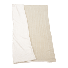 Field & Co Accessories Field & Co. - Cable Knit Sherpa Blanket