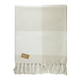 Field & Co Accessories One Size / Tan Field & Co. - 100% Organic Cotton Check Throw Blank