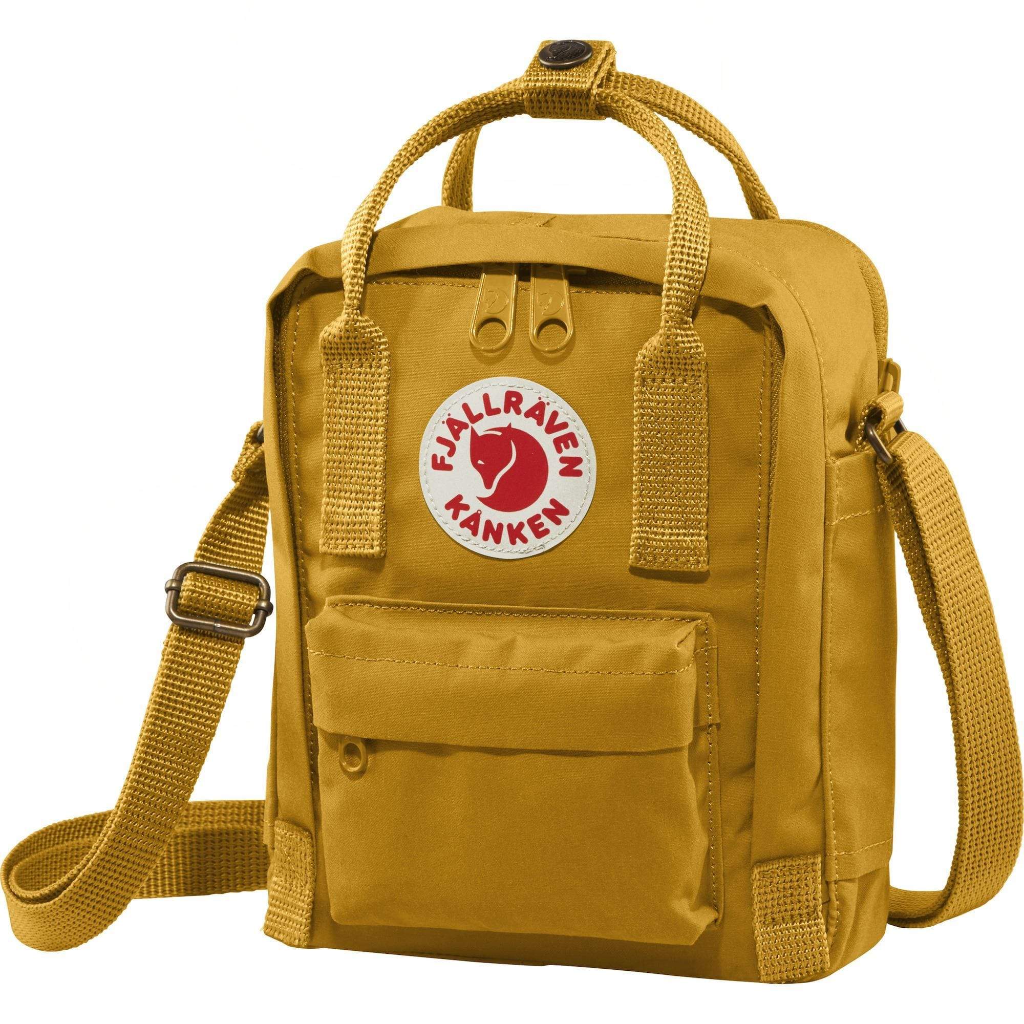 fjallraven kanken mini backpack - ochre Fjllrven Unisex Knken Rainbow Sports Backpack, Ochre-rainbow pattern, Einheitsgre, Sports Sporting Goods and the clean Backpack Fabric Mustard Yellow Kanken