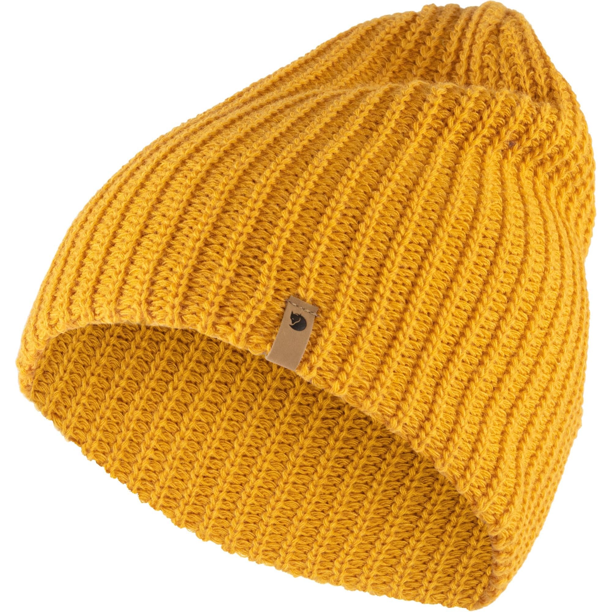Fjällräven Headwear One Size / Mustard Yellow FJÄLLRÄVEN - Ovik Melange Beanie