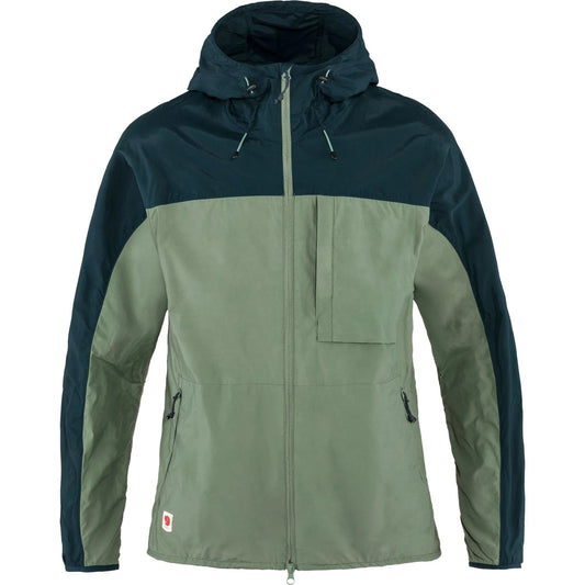 Fjällräven Outerwear XS / Patina Green-Navy FJÄLLRÄVEN - Men's High Coast Wind Jacket
