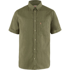 Fjällräven Woven Shirts XS / Green FJÄLLRÄVEN - Men's Övik Travel Shirt Short Sleeve