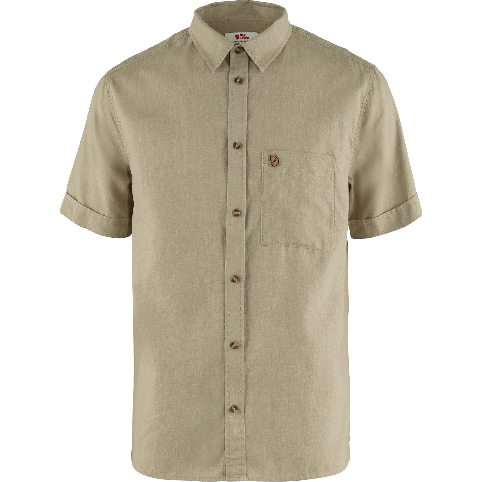 FJÄLLRÄVEN - Men's Övik Travel Shirt Short Sleeve – Threadfellows