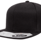 Flexfit Headwear One Size / Black Flexfit - 110® Flat Bill Snapback Cap