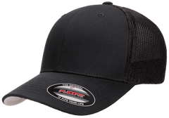 Flexfit Headwear One Size / Black Flexfit - Trucker Cap