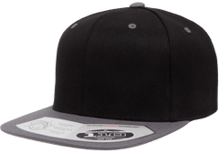 Flexfit 110 Flat Bill Snapback Cap Threadfellows