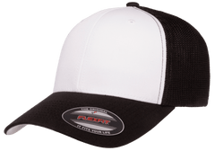 Flexfit Headwear One Size / Black/White/Black Flexfit - Trucker Cap