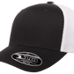 Flexfit Headwear One Size / Black/White Flexfit - 110® Mesh-Back Cap