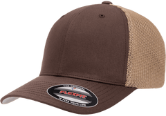 Flexfit Headwear One Size / Brown/Khaki Flexfit - Trucker Cap