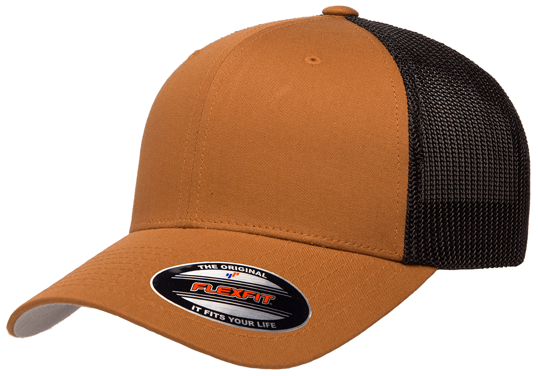 Flexfit Headwear One Size / Caramel/Black Flexfit - Trucker Cap