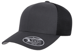 Flexfit Headwear One Size / Charcoal/Black Flexfit - 110® Mesh-Back Cap