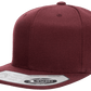 Flexfit Headwear One Size / Maroon Flexfit - 110® Flat Bill Snapback Cap