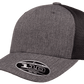 Flexfit Headwear One Size / Melange Charcoal/Black Flexfit - 110® Mesh-Back Cap