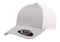 Flexfit Headwear One Size / Melange Silver/White Flexfit - 110® Mesh-Back Cap