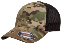 Flexfit Headwear One Size / Multicam Green/Black Flexfit - Trucker Cap Multicam