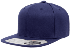 Flexfit Headwear One Size / Navy Flexfit - 110® Flat Bill Snapback Cap
