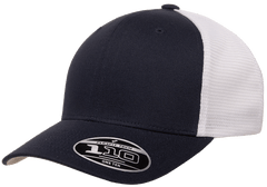 Flexfit Headwear One Size / Navy/White Flexfit - 110® Mesh-Back Cap
