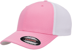 Flexfit Headwear One Size / Pink/White Flexfit - Trucker Cap