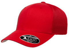 Flexfit Headwear One Size / Red Flexfit - 110® Mesh-Back Cap