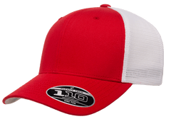 Flexfit Headwear One Size / Red/White Flexfit - 110® Mesh-Back Cap