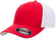 Flexfit Headwear One Size / Red/White Flexfit - Trucker Cap