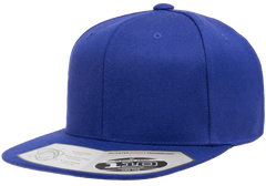 Flexfit Headwear One Size / Royal Blue Flexfit - 110® Flat Bill Snapback Cap