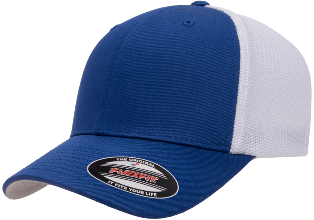 Flexfit Headwear One Size / Royal/White Flexfit - Trucker Cap