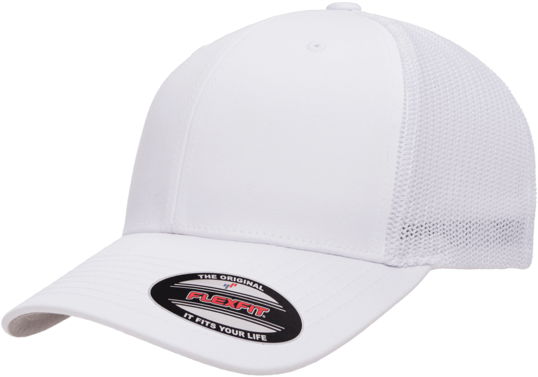 Flexfit Headwear One Size / White Flexfit - Trucker Cap