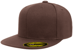 Flexfit Headwear S/M / Brown Flexfit - 210® Flat Bill Cap