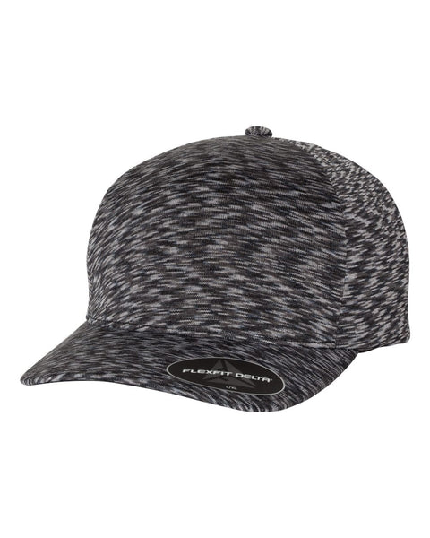 Flexfit Headwear S/M / Melange Black Flexfit - Delta® Seamless Unipanel Cap