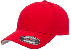 Flexfit Headwear S/M / Red Flexfit - V-Flex Twill Cap