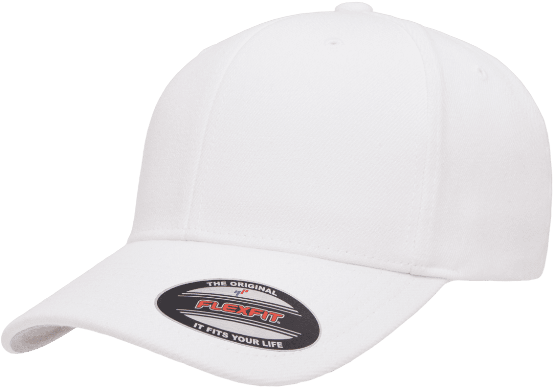 Flexfit Headwear S/M / White Flexfit - Premium Wool Blend Cap