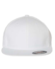 Flexfit Headwear S/M / White Flexfit - Pro-Baseball On Field Flat Bill Cap
