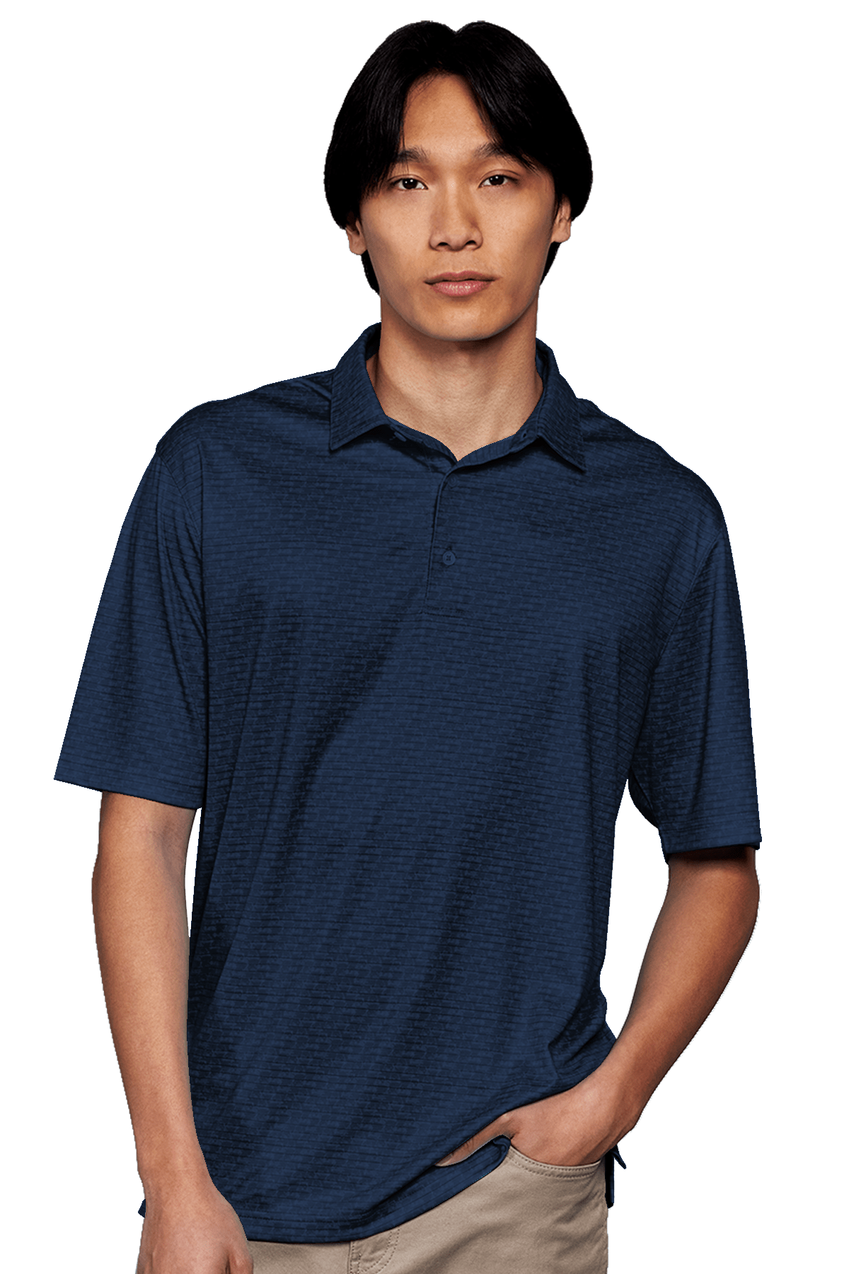 Greg Norman Polos Greg Norman - Men's ML75 Microlux Cart Print Polo