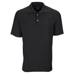 Greg Norman Polos S / Black Heather Greg Norman - Men's Play Dry® Heather Solid Polo