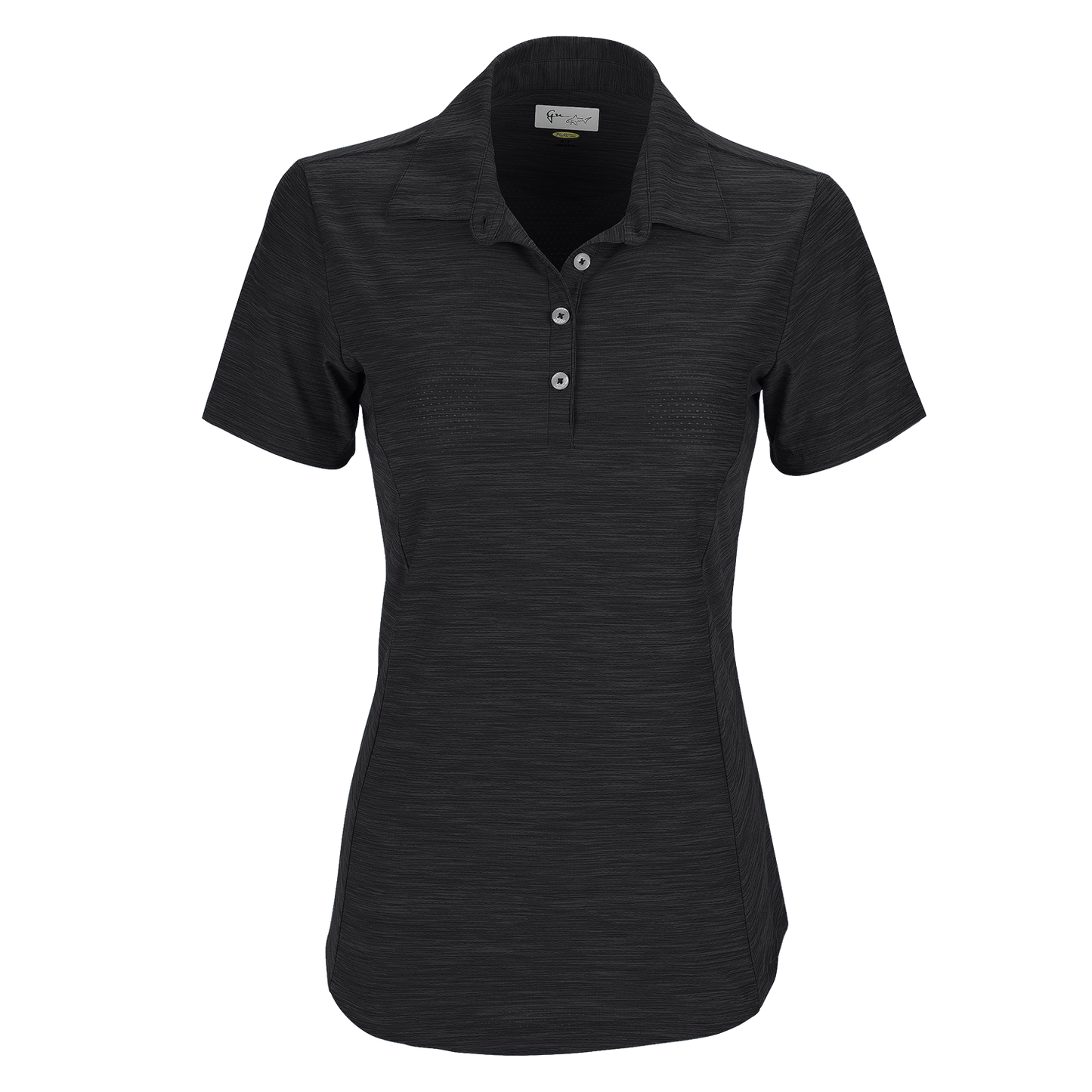 Greg Norman Polos S / Black Heather Greg Norman - Women's Play Dry® Heather Solid Polo