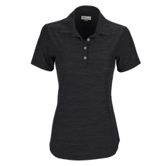 Greg Norman Polos S / Black Heather Greg Norman - Women's Play Dry® Heather Solid Polo