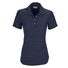 Greg Norman Polos S / Navy Heather Greg Norman - Women's Play Dry® Heather Solid Polo