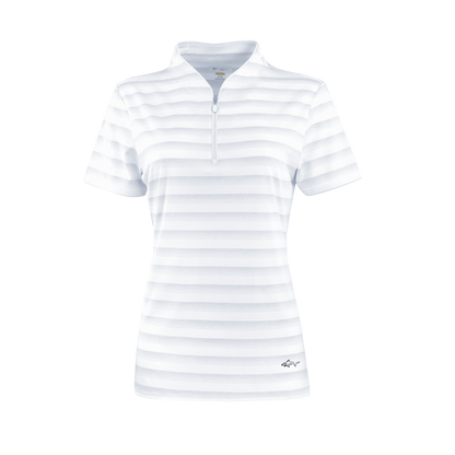 Greg Norman Polos S / White Greg Norman - Women's Lab Stripe Polo