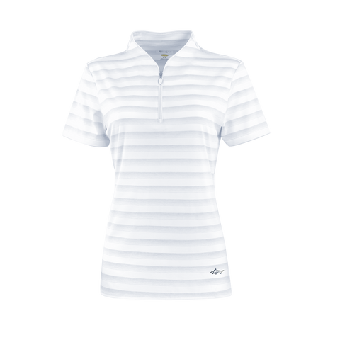 Greg Norman Women s Lab Stripe Polo Threadfellows