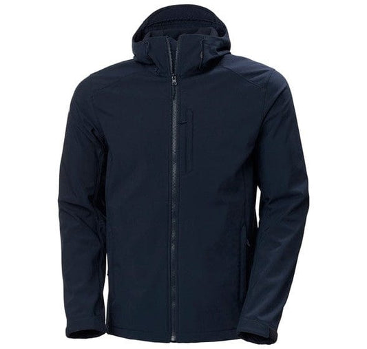 Helly Hansen Outerwear S / Navy Helly Hanson - Men's Paramount Hooded Softshell Jacket