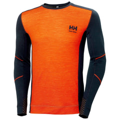 Helly Hansen Workwear Layering XS / Navy/Dark Orange Helly Hansen Workwear - Men's Lifa Merino Crewneck