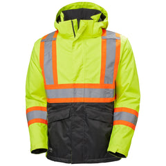 Helly Hansen Workwear Outerwear S / Hi Vis Yellow/Ebony Helly Hansen Workwear - Men's Alta Hi Vis Insulated Winter Jacket CSA