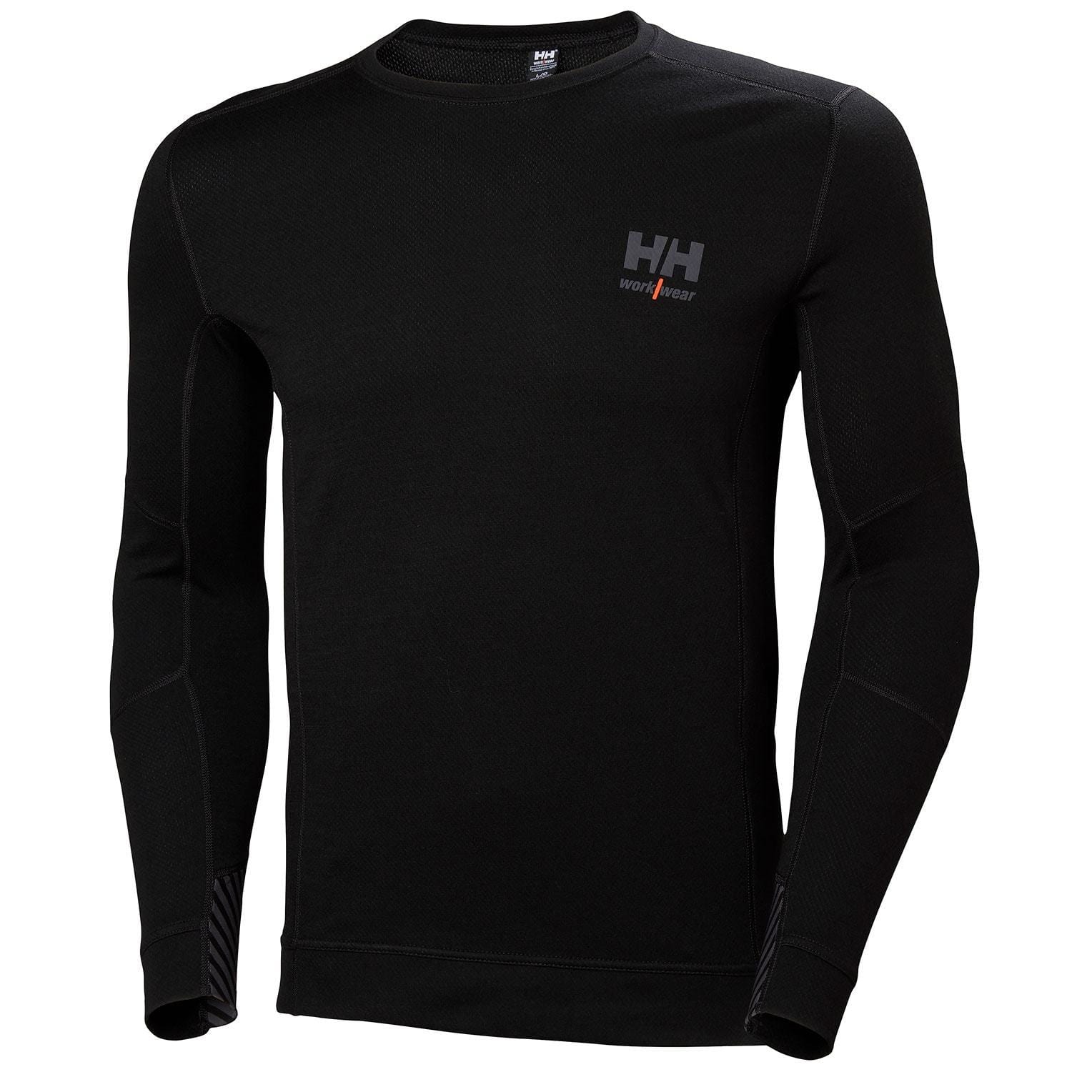 Helly Hansen Workwear T-shirts S / Black Helly Hansen Workwear - Men's Lifa Merino Crewneck
